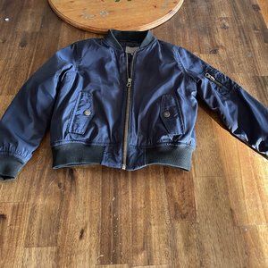 3/$30 Boy's biker / aviator Jacket size 6 fits (4-6 yr old)